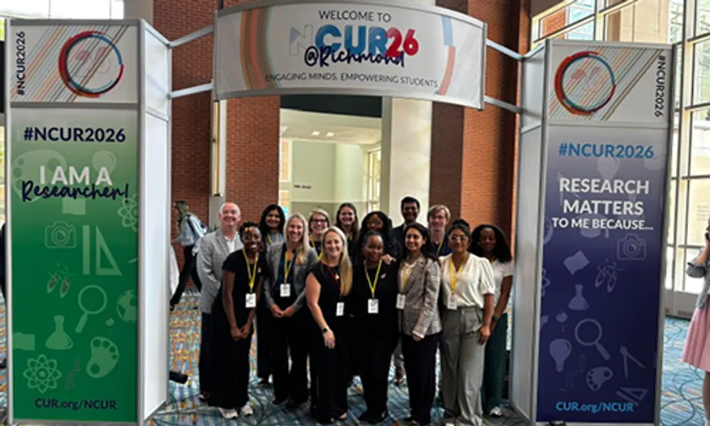 Nine Valdosta State University students recently stepped into the national spotlight and presented their original research at the 2026 National Conference on Undergraduate Research (NCUR) in Richmond, Virginia.