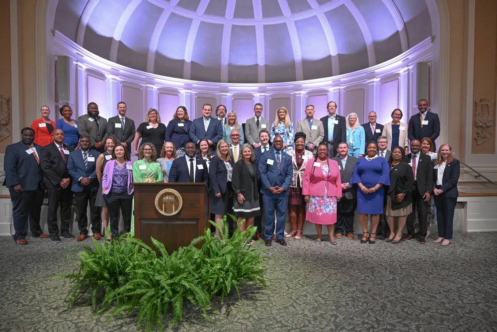 Group photo of the 2025 - 2026 ELI Scholars at the Celebration Luncheon.